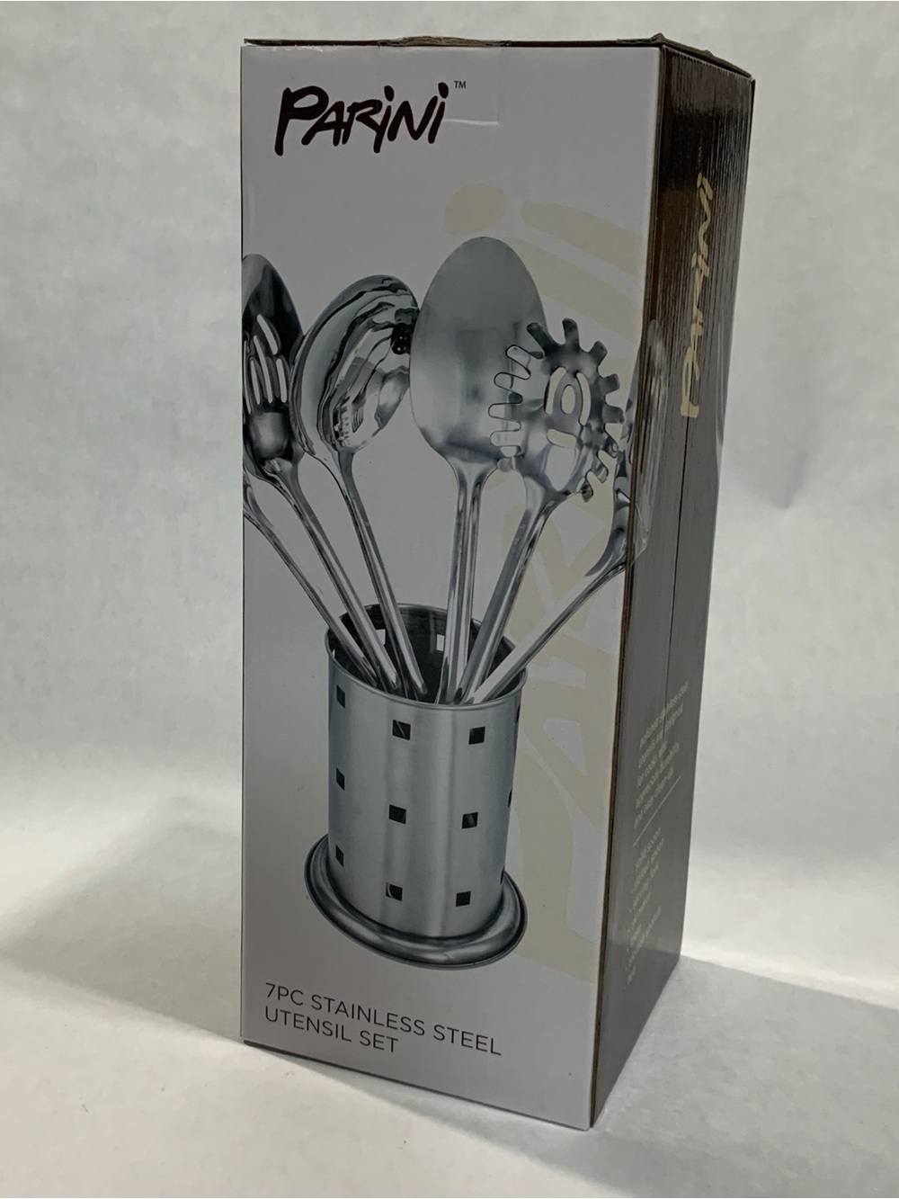 Stainless Steel 7-Piece Utensil Set - Silver